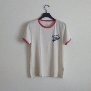 J. Crew Vintage Cotton Peaks and Valleys T-shirt Size Small